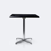Bistro Table - Black Top, Folding Base