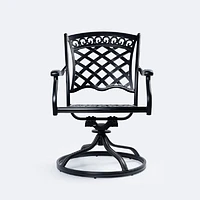 Blanca Swivel Rocker - Black Tippet