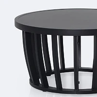 Capri Coffee Table – Black Frame