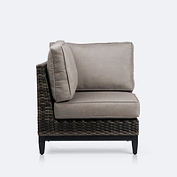 Carter Corner Chair - Brown