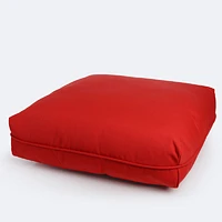 25"x25" Deep Seating Back Cushion - Classic Red