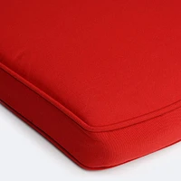 20x21 - Dining Chair Seat Cushion - Classic Red