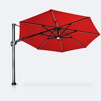 Cosmic 12' Round Tilt Top Parasol - Classic Red