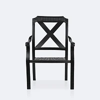 Essex Dining Armchair - Black