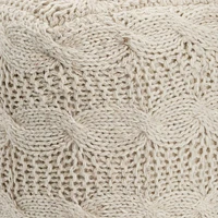 Everett Pouf - Ivory