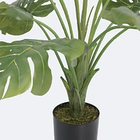 Faux Monstera Plant