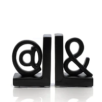 Ceramic Ampersand  Bookend