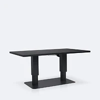 Knox Adjustable Coffee Table - Black