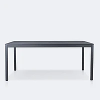 Lexi 40"x70" Rectangle Table - Dark Grey