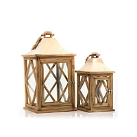 Wooden Lantern