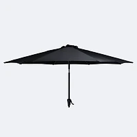10' Deluxe Market Umbrella - Black