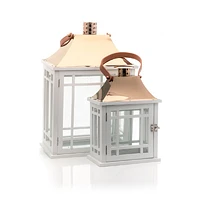 Large Wood Lantern