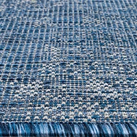Oksana Outdoor Rug 5'x7' - Navy
