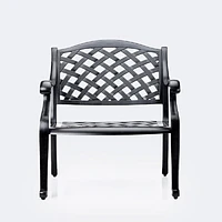 Reel Weave Club Chair - Black Tippet