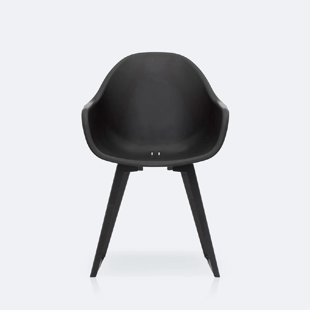 Ghost Dining Chair - Black