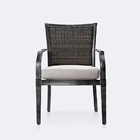 Sunnyvale Dining Chair - Brushed Grey/Grey
