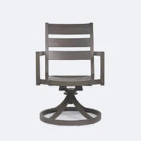 Tahoe Swivel Rocker - Brushed Taupe