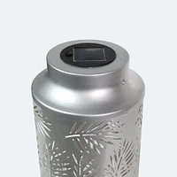 Metal Solar Lantern - Silver