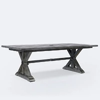 Belvedere Dining Set - 8 Seat -Brushed Grey