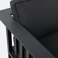Renfrew Sectional Set - Black Frame