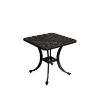 Weave 21" Square Side Table