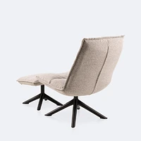 Blizzard Lounge Chair with Footrest