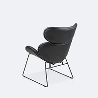 Cazar Lounge Chair - Black
