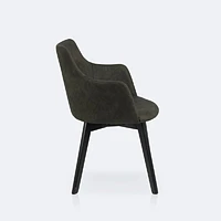 Bella Dining Armchair - Olive Green