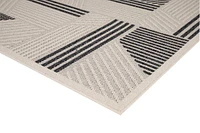 Assia Outdoor Rug 5x7 - Grey