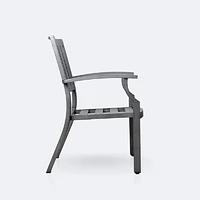 Belvedere Dining Chair - Brushed Grey