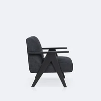 Caleb Accent Chair - Black