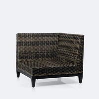 Carter Corner Chair - Brown