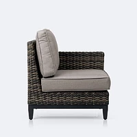 Carter LHF Chair - Brown