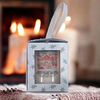 Candy Cane Swizzle - 3 Oz Christmas Ornament Candle