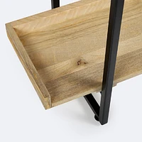 Emmet Bookshelf - Natural Acacia