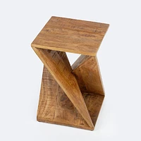 Ezra Accent Table - Natural Acacia