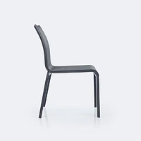Holiday Sling Sidechair - Dark Grey