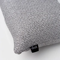 10"x24" Accent Pillow - Chevron Grey