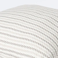 20"x20" Throw Pillow - Zipper Natural
