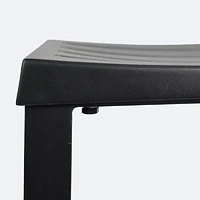 Luna Counter Height Stool - Black