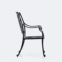 Meghan Armchair - Black Tippet