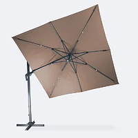 Orion 10' Square Parasol - Light Beige