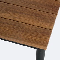 Sedona 35" x 68" Rectangle Dining Table - Wood-Look Finish