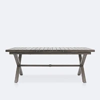Tahoe Extendable Table - Brushed Taupe