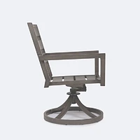 Tahoe Swivel Rocker - Brushed Taupe