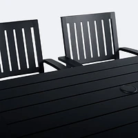 Belvedere Counterheight Bar Set - Black