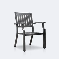 Belvedere Dining Set - 8 Seat -Brushed Grey