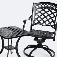 Blanca Bistro Set  - Black Tippet