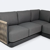 Tova Sectional - Black Frame