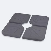 Concrete Parasol Base - Grey